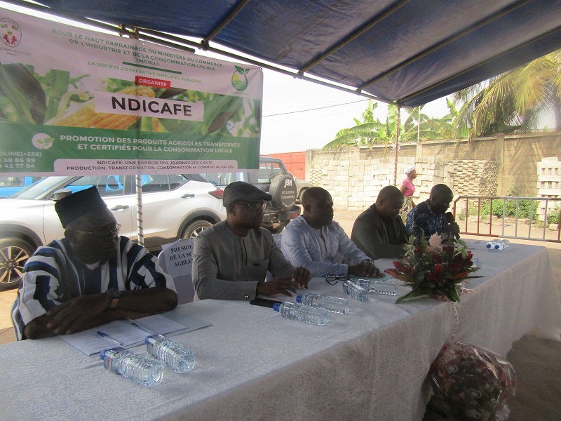 Ndicafé, la vitrine de promotion et de commercialisation des produits locaux transformés et certifiés ouvre ses portes à Bè-Kpota